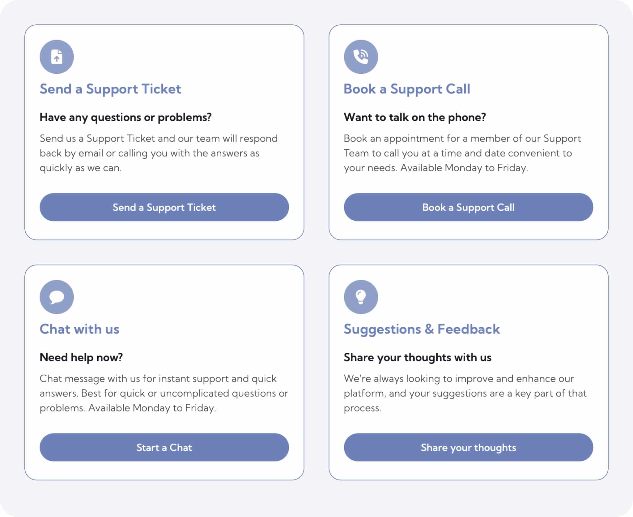 The YouCanDoProbate support screen